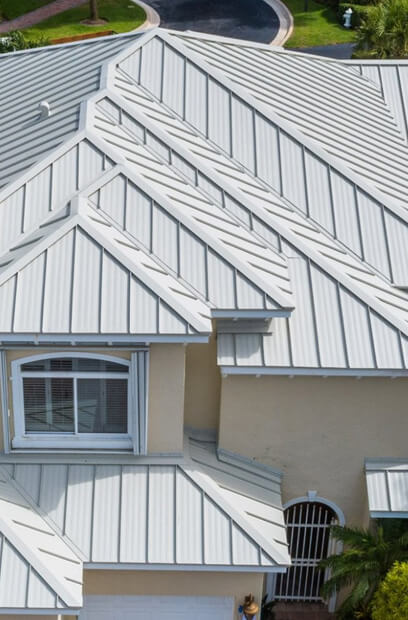 custom metal roof services in south florida