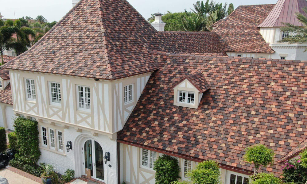 custom copper tile shingles in palm beach