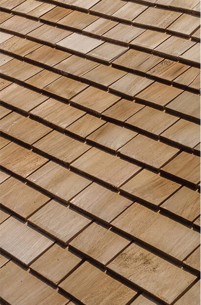 luxury wood shake roofing installation in south florida